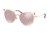 Coach L1079 HC7096B Progressive Prescription Sunglasses, 58mm, Shiny Rose Gold, HC7096B-93310E-58-PRO