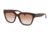 Coach L1076 HC8262F Progressive Prescription Sunglasses, 55mm, Burgundy Glitter, HC8262F-554513-55-PRO