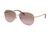 Coach L1089 HC7094 Progressive Prescription Sunglasses, 60mm, Shiny Light Gold, HC7094-900514-60-PRO