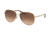 Coach L1089 HC7094 Progressive Prescription Sunglasses, 60mm, Shiny Light Gold, HC7094-900574-60-PRO
