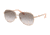 Coach L1089 HC7094 Progressive Prescription Sunglasses, 60mm, Shiny Rose Gold, HC7094-93313B-60-PRO