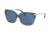 Coach L1097 HC8272 Bifocal Prescription Sunglasses, 56mm, Denim Glitter Gradient, HC8272-548980-56-BI