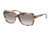Coach L1599 HC8179F Single Vision Prescription Sunglasses HC8179F-54033B-58 - Lens Diameter 58 mm, Frame Color Peach Tortoise