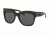 Coach L1649 HC8213 Sunglasses 500287-56 - Black Frame, Dark Grey Solid Lenses