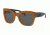 Coach L1649 HC8213 Sunglasses 547187-56 - Amber Saddle Glitter Frame, Dark Grey Solid Lenses