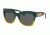 Coach L1649 HC8213 Sunglasses 548387-56 - Emerald Mustard Gradient Frame, Dark Grey Solid Lenses