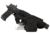 Cole-Tac Varmint Wrangler XL Chest Holster Left Hand, Black, VWX102