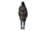 Columbia Wildest Venture Long Fleece Coat - Womens, Black Vagabond Plaid, Extra Small, 2136171-010-XS