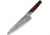 Cool Hand Cocobolo Chef's Knife, 13in Overall, 8in, VG-10 Damascus Steel Blade, Cocobolo Wood Handle, 7198DCB
