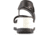 Cougar Hibiscus Leather Wedge Womans Sandals, Black, 11, Hibiscus-Black-11
