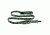 Croakies Dog Collar Muddy Paw Green Lg DOGCLR2800