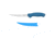 Cuda AquaTuff Wide Fillet Knife with Blade Cover, Blue, 7in, 23046