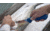Cuda AquaTuff Wide Fillet Knife with Blade Cover, Blue, 7in, 23046