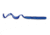 Culprit Original Worm, 8, 7.5in, Electric Blue Lightning, C720-19