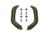 Custom Armor Group Rails - Helmet Accessory, Ranger Green, RL-RG