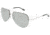 D&amp;G Bifocal Sunglasses DD6068 with Lined Bi-Focal Rx Prescription Lenses DD6068-05-6G-6212 - Frame Color: Silver, Lens Diameter: 62 mm