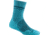 Darn Tough Element Micro Crew Lightweight w/ Cushion Socks - Womens, Cyan, Small, 1114-CYAN-S-DARN