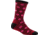 Darn Tough Hula Hoop Light Crew Sock - Women's-Burgundy-Large