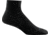 Darn Tough Pursuit 1/4 Ultra-Light Sock - Mens, Black, Medium, 7003-BLACK-M-DARN