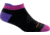 Darn Tough Running Vertex No Show Tab Ultra Light Sock - Women's, Black, Medium, 1016_BLACK_M_DARN