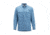 DEMO, ExOfficio Air Strip Check Plaid Long Sleeve Shirt - Mens, Medium, Dk Aegean, 1001-3159-Dk Aegean-M