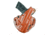 DeSantis Thumb Break Scabbard Leather Holsters, Kimber K6S 3in, Left, Plain, Tan 001TB6IZ0