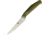 Diafire Emerald Steak Knife, 4.5 satin finish 8Cr13MoV stainless blade, Green plastic handle, DF9107PZ001