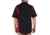 Dickies - Industrial Color Block Short Sleeve Shirt, Black/english Red - LS524BKERXL