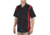Dickies - Industrial Color Block Short Sleeve Shirt, Black/english Red - LS524BKERXL