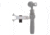 DJI Innovations Osmo Quick Release 360 Mic Mount, Part 38, Black CP.ZM.000307