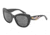 Dolce&amp;Gabbana ALMOND FLOWERS DG4230M Single Vision Prescription Sunglasses DG4230M-501-87-54 - Lens Diameter 54 mm, Frame Color Black