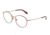Dolce&amp;Gabbana DG1322 Eyeglass Frames 1333-51 - Pink Gold/Bordeaux