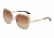 Dolce&amp;Gabbana DG2197 Sunglasses 131313-56 - Silver Frame, Brown Gradient Lenses