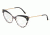 Dolce&amp;Gabbana DG3291 Eyeglass Frames 3174-52 - Top Black On Duble Leoprint Frame
