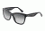 Dolce&amp;Gabbana DG4140 Sunglasses 501/8G-5419 - Shiny Black Frame, Gray Gradient Lenses