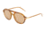 Dolce&amp;Gabbana DG4343 Progressive Prescription Sunglasses DG4343-3186M4-54 - Lens Diameter 54 mm, Frame Color Top Camel Havana/Camel Transp