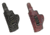 Don Hume H715-M Waistband Clip-On Conceal Carry Holster w/ Thumb Break, Black, Saddle Brown