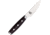 Dragon by Apogee Dragon Fire Paring Knife, 3.5in, Satin, CTS-BD1 SS Blade Kitchen Knives, 3.5in Satin Cts-Bd1 SS Blade, SS Bolster, Fda Approved Red Resin And Linen Canvas Micarta Handle, DRGF-PARI-0350