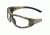 Duck Commander Sunglasses Closed Frame Camo Clear Ballistic Lens, Advantage Max4/Clear 65025