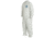 DuPont Tyvek 400 Coverall, Collar, Stormflap, Elastic Wrists/Ankles/ Waist, Serged Seams, White, Medium, Case of 25, TY125SWHMD00