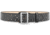DutyMan 2-1/4inch High-gloss Leather Sam Browne 2-row Stitch Duty Belt With Nickel Buckle DTY-1031-40-9001