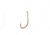 Eagle Claw Plain Shank Snelled Hook,Offset,Down Eye,Medium Wire,Double Line,7in,Bronze 032H-6