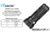 EAGTAC MX30L3-CR Base Flashlight, 6 Nichia 219C CRI92 4000K LED, 3850lm, Black, MX30L3CR-6*219C-BASE-NW