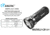 EAGTAC MX30L3-CR Base Flashlight, 6 Nichia 219C CRI92 4000K LED, 3850lm, Black, MX30L3CR-6*219C-BASE-NW