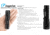 EAGTAC TX25C2 Flashlight Kit, XM-L2 U2 NW LED, 1180lm, Black, TX25C2-XML2-KIT-NW