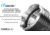 EAGTAC TX30C2 Base Flashlight, Nichia 219C CRI92 4000K LED, 885lm, Black, TX30C2-219C-BASE-NW