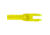 Easton 4mm G Nocks Groove, Yellow, Large, 531457