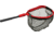 EGO S1 Compact Guide Landing Net, Black/Red, Compact, 71790