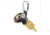 EK Ekcessories Keybiner with LED Light-Black/Green/Gray