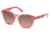 Emilio Pucci EP0028 Sunglasses - Pink Frame Color, Gradient Bordeaux Lens Color